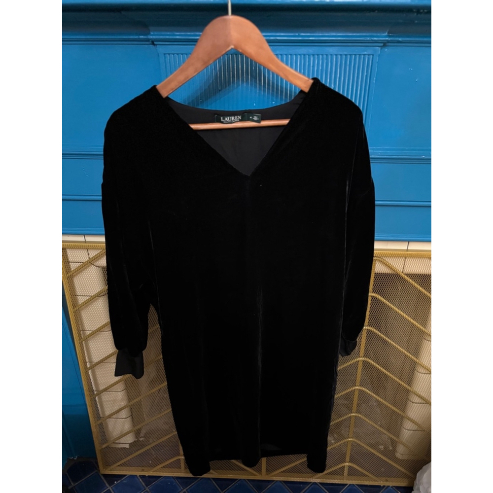 Lauren Ralph Lauren Dress, Size 4, Black